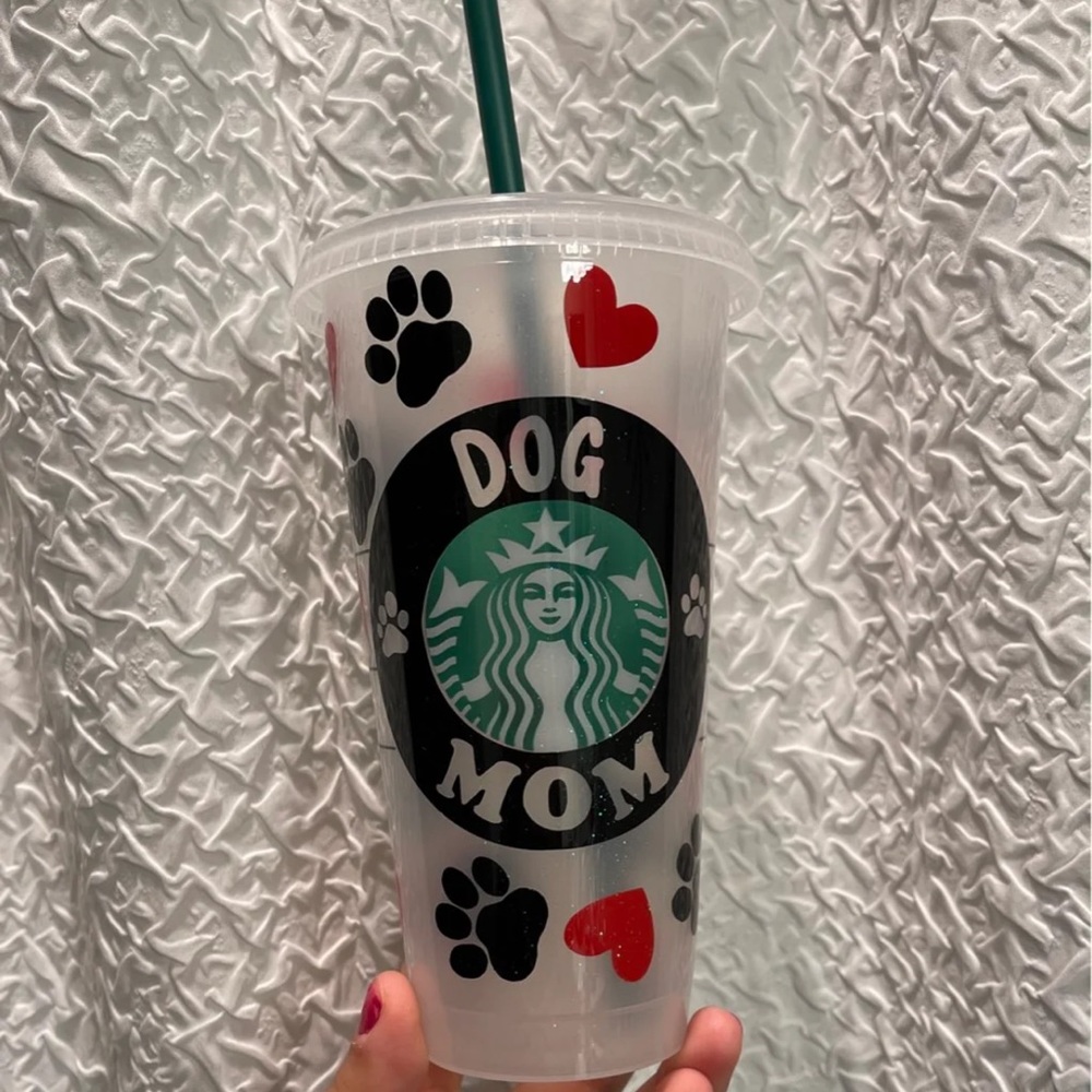 Dog mom tumbler